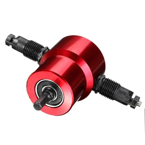 Scie à métaux à Double tête, ciseleur de découpe de tôle, coupe-scie à métaux, 360 degrés, perceuse réglable, fixation avec clé