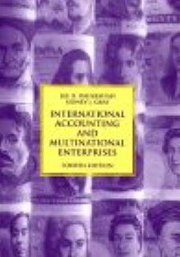 International Accounting And Multinational Enterprises