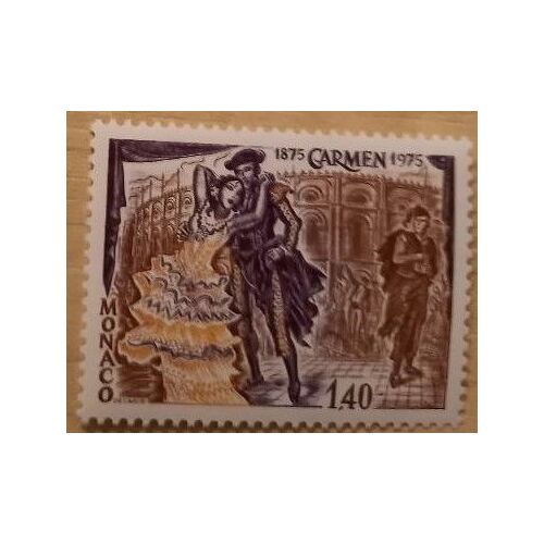 Timbre Neuf Monaco De 1975, Carmen De 1,40 Franc.