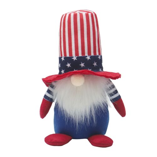 Gnome En Peluche Pour Noël, Décoration Patriotique Pour Le Choix Du Président, Cadeau De La Fête Des Anciens Unis, Ornements Pour La Maison