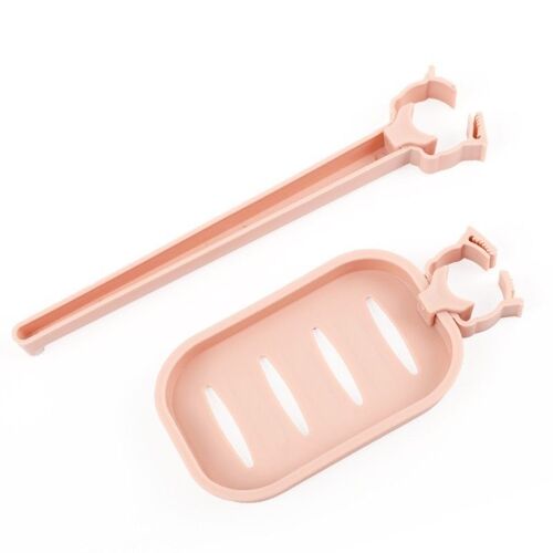 1 Ensemble Support De Rangement À Suspendre Pour Évier, Porte Éponge, Clip De Robinet De Salle De Bain, Étagère À Chiffon, Égouttoir De Cuisine, Organisateur De Serviettes Sèches
