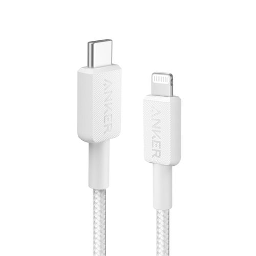 Anker A81B6G21 câble Lightning 1,8 m Blanc
