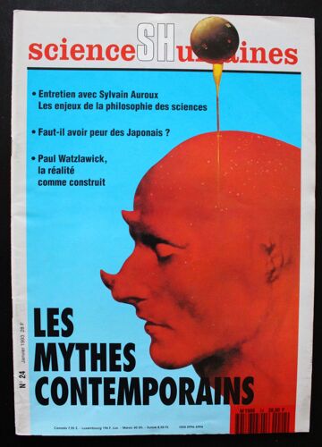 Sciences Humaines N° 24 (Janvier 1993) - Les Mythes Contemporains