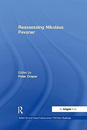 Reassessing Nikolaus Pevsner