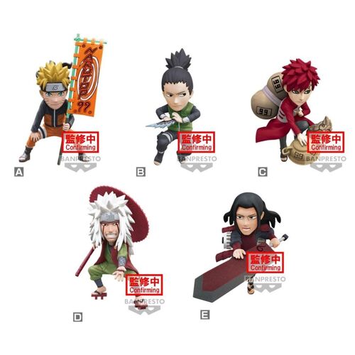 Naruto Shippuden - Wcf Vol.1 - Assortiments 12 Figurine 7cm