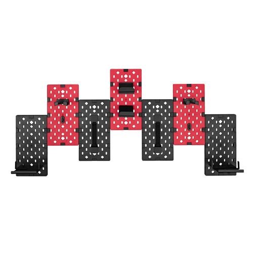 Drift Drwallhack Organisateur De Stockage Suspendu Noir, Rouge 