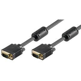 Goobay 68141 câble VGA 30 m VGA (D-Sub) Noir