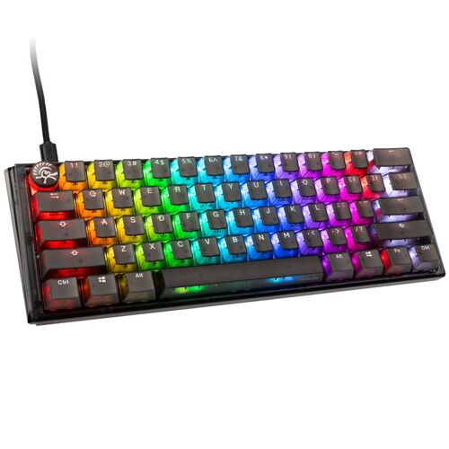 Ducky One 3 Aura Black Mini Gaming Tastatur, Rgb Led - Gateron Baby K