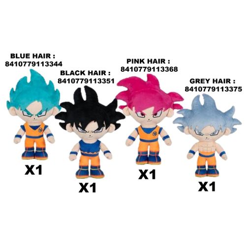Dbs Goku Asst Peluche 29cm