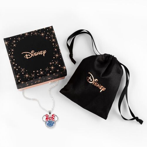 Minnie - Collier Anniversaire En Laiton Plaqué Argent - Septembre