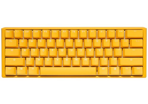 Ducky One 3 Yellow Mini Clavier Usb Allemand Jaune