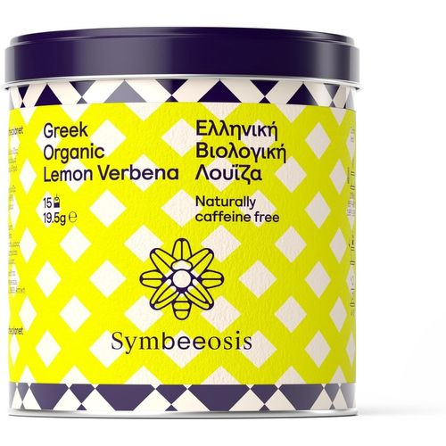 Checarzhn--No1-Infusion Bio Grecque De Verveine Citronnée - Thé Apaisant Pour Le Stress & Aide Au Sommeil Avec Des Propriétés Digestives - Mélange Enrichi En Extrait Sec De Verveine Citronnée