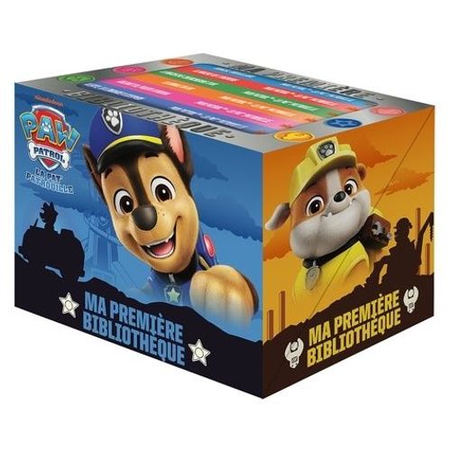 Ma Première Bibliothèque Paw Patrol - La Pat' Patrouille - Coffret En 6 Volumes : Danger - Brouillard - Galinetta, Pilote D'avion - La Boule En Or - Le Maire De L'univers - La Machine...