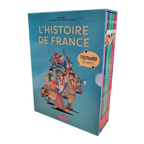 L'histoire De France En Bd - Tomes 1 À 11 - Coffret En 11 Volumes