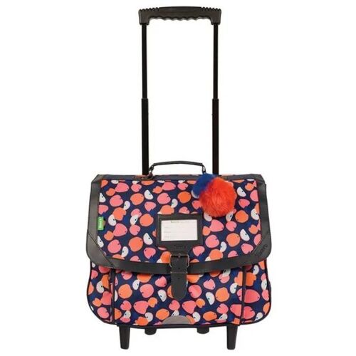 Cartable à roulettes - Tann's - Sofia - Rose - 38cm - Enfant - Primaire
