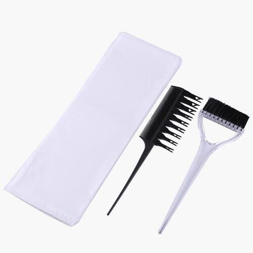 Peigne Amovible Pro Salon De Coiffure, Papier De Teinture Des Cheveux, Recyclable, Séparation Des Taches, Coloration, Point Fort, Outil De Salon De Coiffure