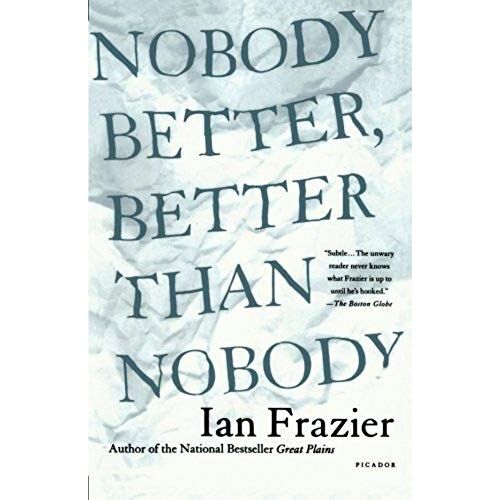 Nobody Better, Better Than Nobody