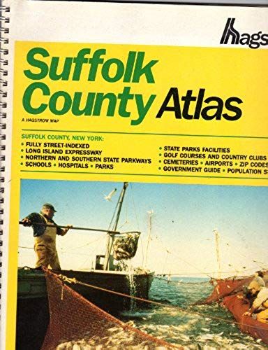 Suffolk County Atlas: Sixth Large Scale Edition (Hagstrom Suffolk County Atlas Large Scale)