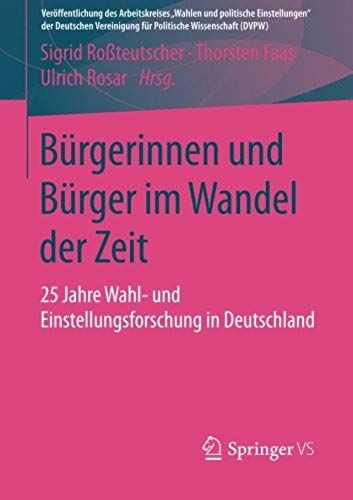 Bürgerinnen Und Bürger Im Wandel Der Zeit