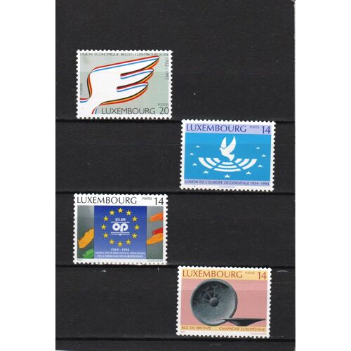 4 Timbres Neufs Luxembourg 1994 Et 1997