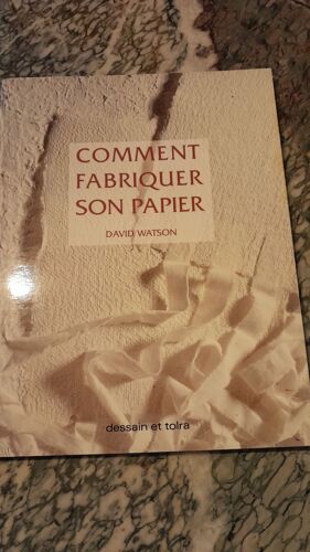 Comment Fabriquer Son Papier Livre Occasion David Watson
