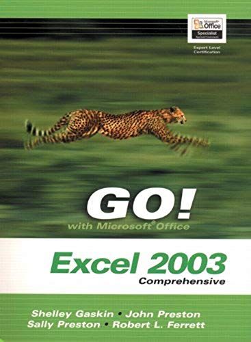 Microsoft Excel 2003 Comprehensive (Go Series)