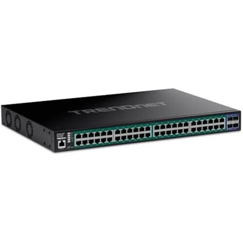 Switch réseau - TRENDNET - TPE-3524SF - 52 Ports - POE+ - 10G SFP+ Slots - Web Smart