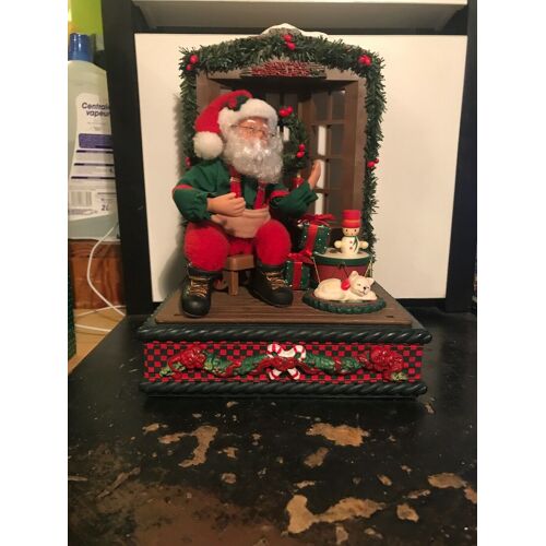 Figurine De Noël Classic Santa Collectibles