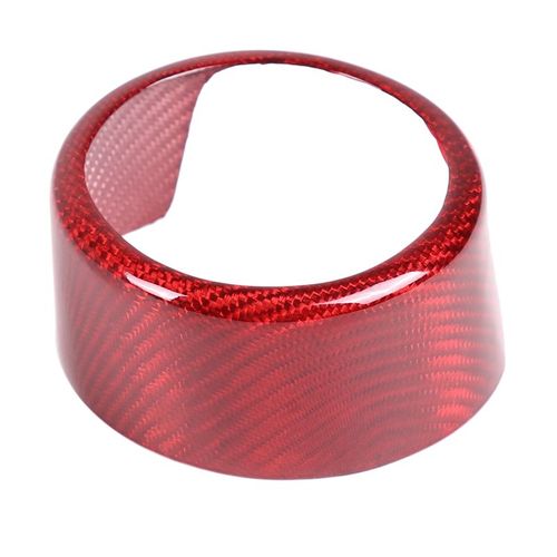 Logo De Grille En Fiber De Carbone Véritable, Emblèmes De Bague Extérieure Adapté À Alfa Romeo Stelvio 2017 ¿ 2020