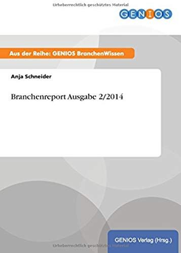 Branchenreport Ausgabe 2/2014