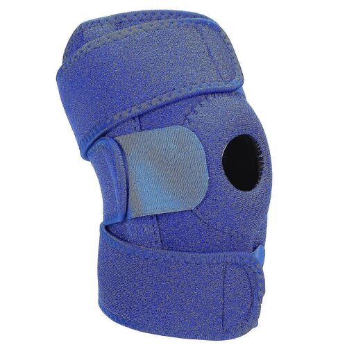 Néoprène Sports Compression Genouillère Soulagement De La Douleur Récupération Blessure Support De Genou Ajustableroyalblue