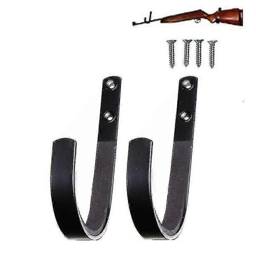 Gun Rack Storage Rifles Shotgun Hooks Cintres muraux pour tous les fusils -