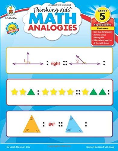 Thinking Kids Math Analo-Grd 5