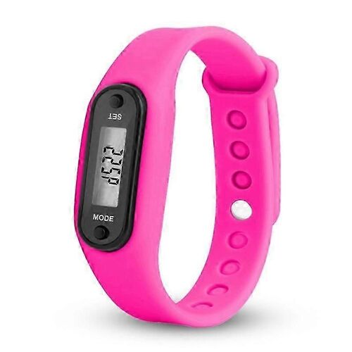 Podomètre De Fitness Bracelets En Gel De Silice Courir Pas Montre Bracelets Compteur Numérique Lcd Distance De Marche Wrap Manchette Montre Intelligente