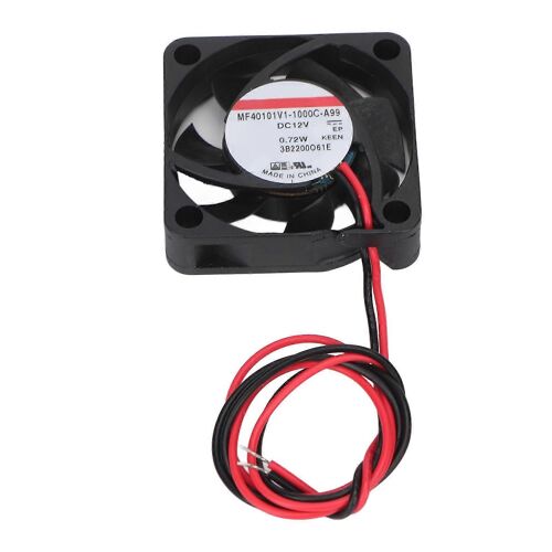Ventilateur d'imprimante 3D DC 12V Roulements hydrauliques Mini ventilateur de refroidissement d'imprimante à grande vitesse pour Ender 3 pour BLV pour VORON 2.4 R2