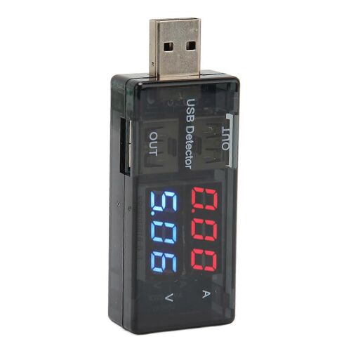 Double USB Testeur 1 en 2 Out LCD Courant Courant Tension Multimètre pour Téléphones Portables Tablettes Ordinateurs Portables Chargeurs De Voiture