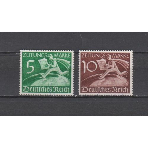 Journaux N° 1 & 2 Timbres Allemagne Obliteres De 1939 Cote : 10 €