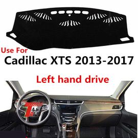 Couverture De Tableau De Bord De Voiture, Tapis De Tableau De Bord Pour Cadillac Xts 2013 ¿ 2017, Conduite À Gauche, Auto Antidérapant, Pare-Soleil