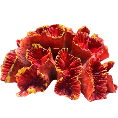 Décoration D'aquarium De Récif De Corail, Ensemble De Poissons, Ornement De Montagne Pour Les Environnements D'aquarium, Accessoires De Décoration, Plante De Corail