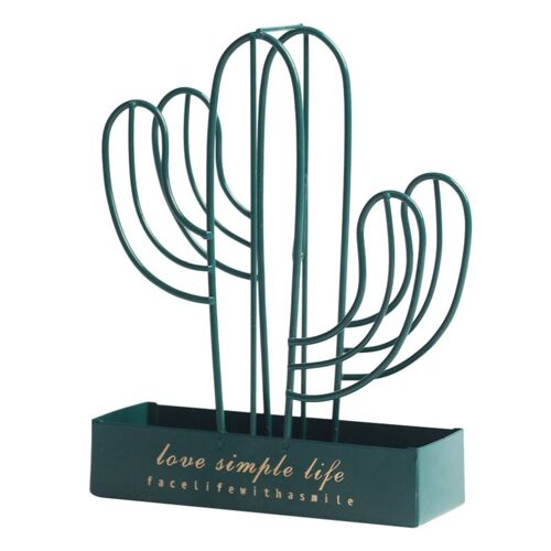 Support de bobine de moustique créatif en fer forgé, support nordique en métal pour feuille de Cactus