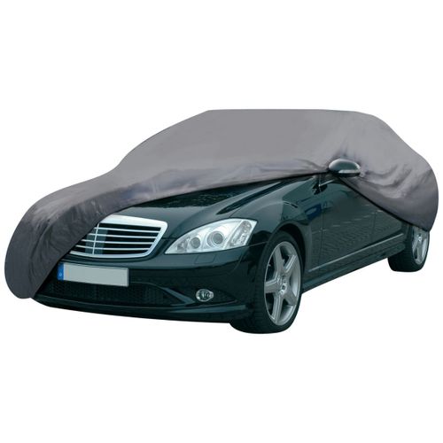 Dunlop Housses De Voiture Xl Garage Complet Universel Noir 534x178x120 Cm