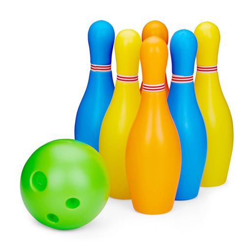 Eddy Toys Ensemble De Quilles Jouet Ensemble De Jeu Kegelspiel 8 Pièces