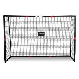 Dunlop Cage De Foot 300 X 200 X 120 Cm - Grande Cage De Foot Pour Enfants Et Adultes - Montage Rapide - Kit Entraînement Football - Métal - Noir/Jaune