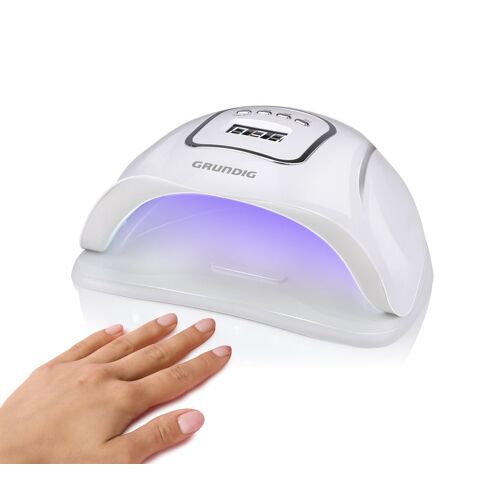 Grundig Sèche-Ongles 230 V 45 Led Pour Vernis À Gel Affichage Numérique 4 Modes