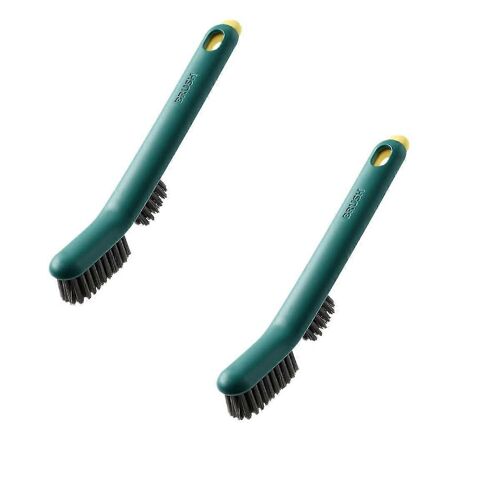Lot De 2 Brosses À Chaussures Détachables, Brosses De Nettoyage Pour Baskets, Poils En Nylon, Doubles Brosses À Chaussures Compatibles, Chaussures Propres