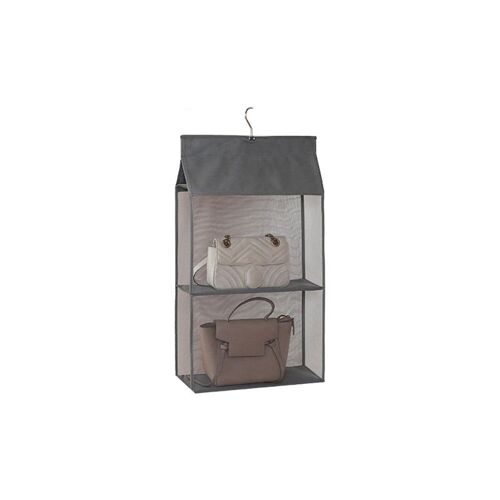 Étagère de rangement polyvalente pour sacs fourre-tout, support de rangement pour sacs, grille non tissée, armoire et Cisco, 2 niveaux, 3/4 niveaux