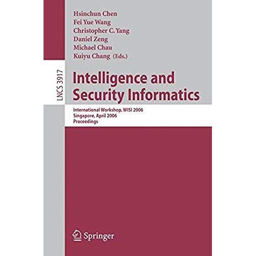 Intelligence And Security Informatics