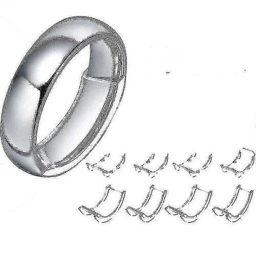 Réducteur De Taille De Bague Invisible En Silicone Transparent