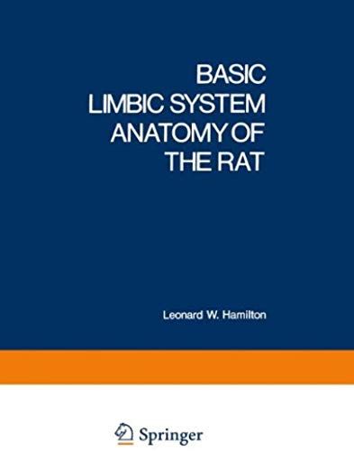 Basic Limbic System Anatomy Of The Rat