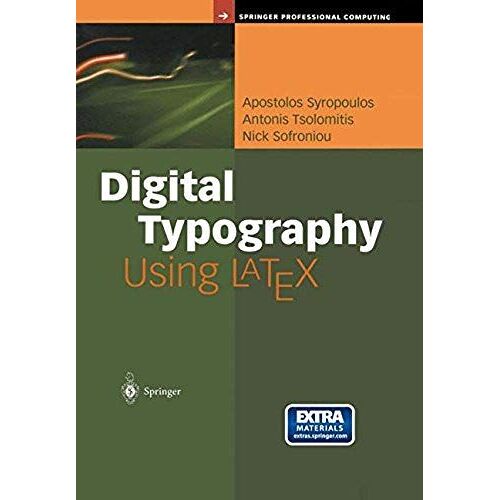 Digital Typography Using Latex
